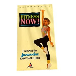 Vintage/Retro VHS Tape: “Fitness Now!” Released In 1989.